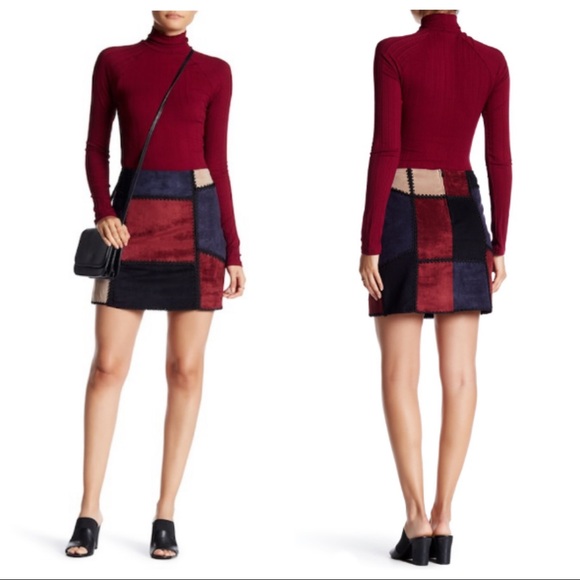 Romeo & Juliet Couture Dresses & Skirts - Romeo & Juliet Couture Patchwork Skirt